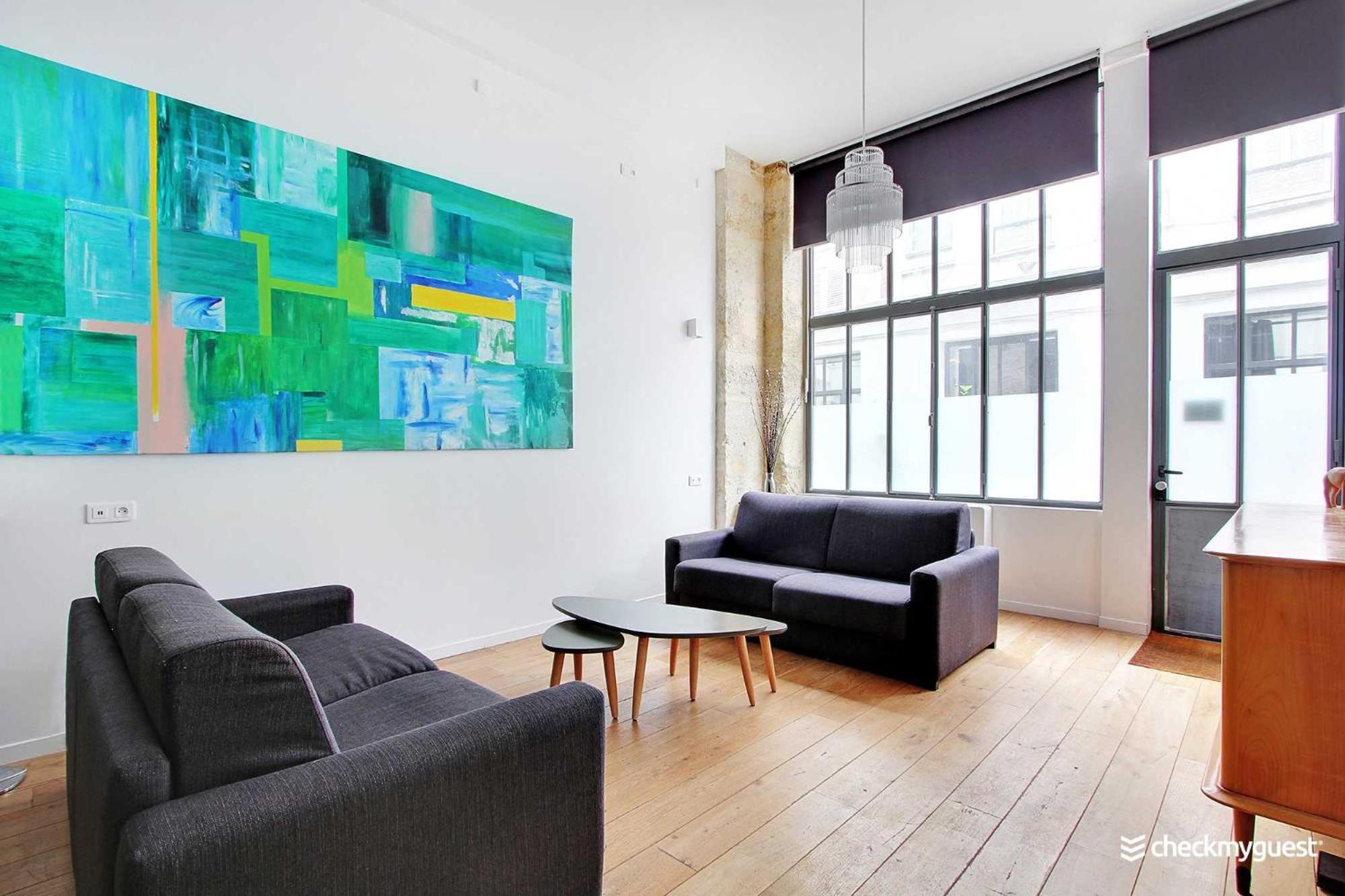 Apartment Elegant - 1br-6p- Grands Boulevards